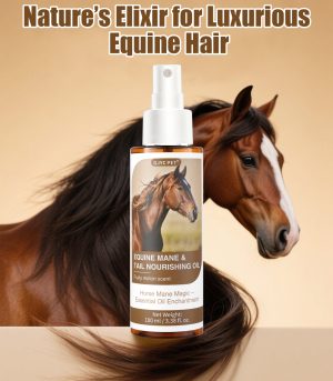 XY335 GJYC PET Horsehair Shine Spray - Essential Oil Formula 100ml