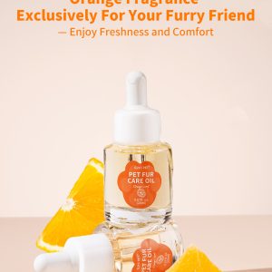 FC-06 XY272 GJYC PET pet hair care essential oil 20ml sweet orange flavor dropper bottle