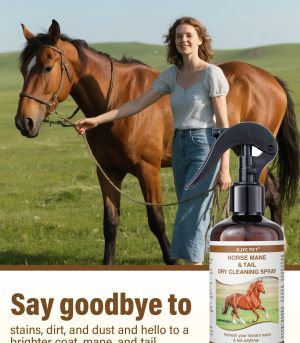 XY332 GJYC PET Horse Mane & Tail Dry Cleaning Spray 300ml
