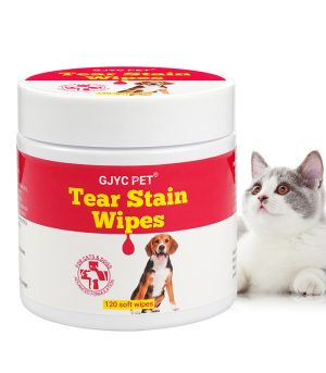 GJYC PET Tear Stain Wipes (thickened version) -120wipes