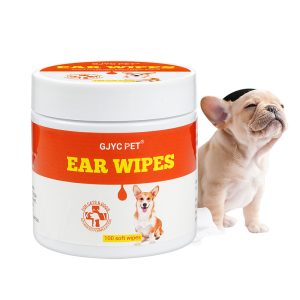 GJCY PET Ear Wipes (thickened version) -100wipes