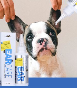 GJYC Pet Ear Drops to Help Soothe Itchiness 60ml