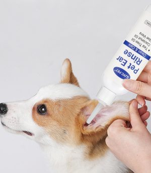 GJYC Pet Ear Cleaner Drops with Coconut Oil Kill Ticks 120ml (4 fl.oz)