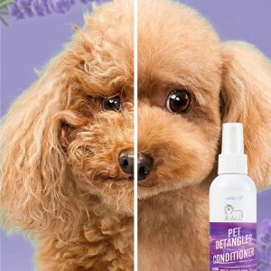 XY143 GJYC PET Pet Hair Decontamination Softening Spray 150ml Lavender Scent