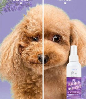 XY143 GJYC PET Pet Hair Decontamination Softening Spray 150ml Lavender Scent