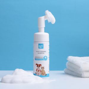 GJYC PET Pet Paw Cleaner Foam with Brush 150ml (5.07 fl.oz)