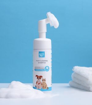 GJYC PET Pet Paw Cleaner Foam with Brush 150ml (5.07 fl.oz)