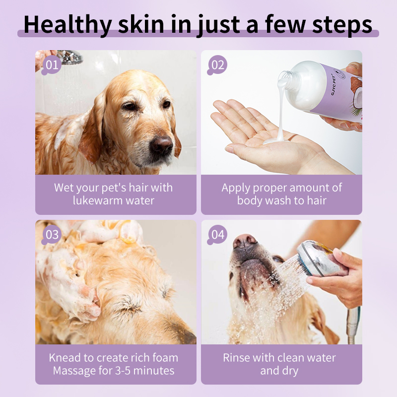 GJYC PET Coconut Deep Cleaning Pet Shampoo -500ml - 图片 3