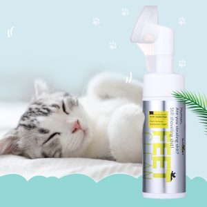 GJYC PET Pet Paw Cleaner Foam with Brush 150ml (5.07 fl.oz)