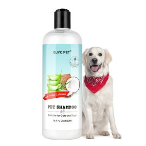 GJYC PET Aloe & Coconut Deodorizing Dog Shampoo -500ml