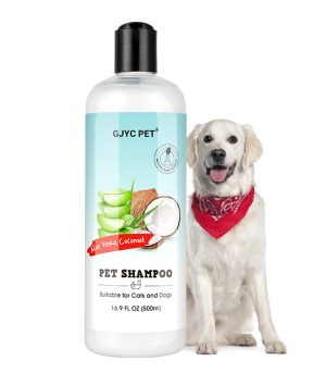 GJYC PET Aloe & Coconut Deodorizing Dog Shampoo -500ml