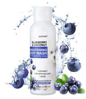 Super Bright Whitening Shampoo for Dogs 100ml Blueberry